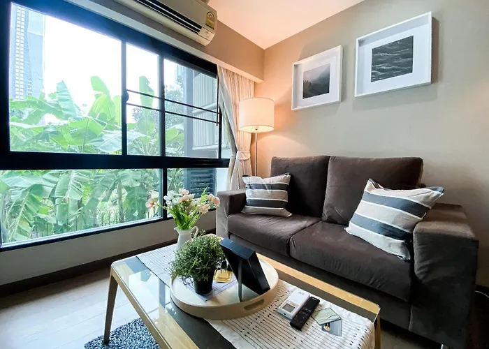 Tropical Paradise 1br - Ultra Fast Wifi - Thong Lo Apartamento